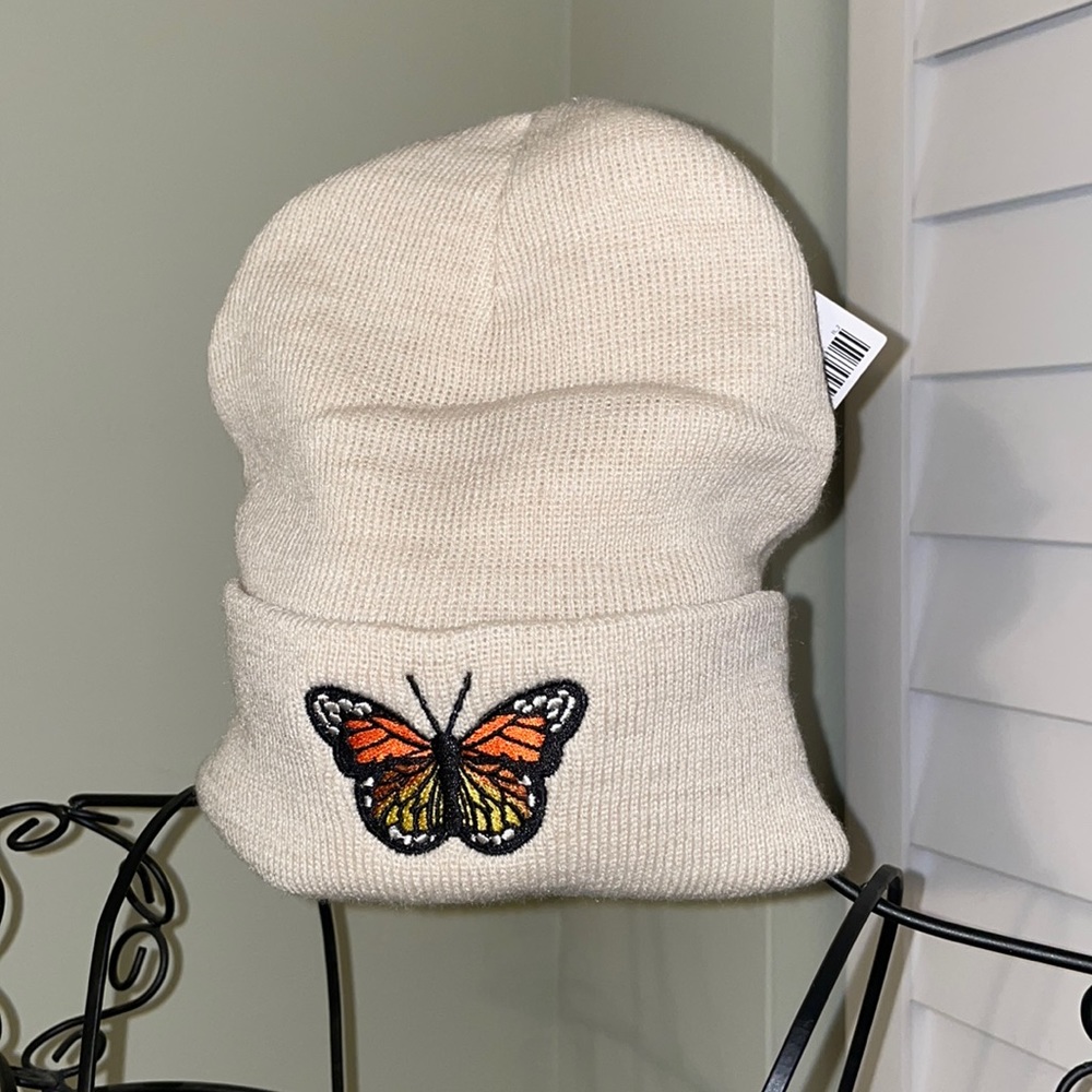 Urban Outfitters Butterfly Beanie